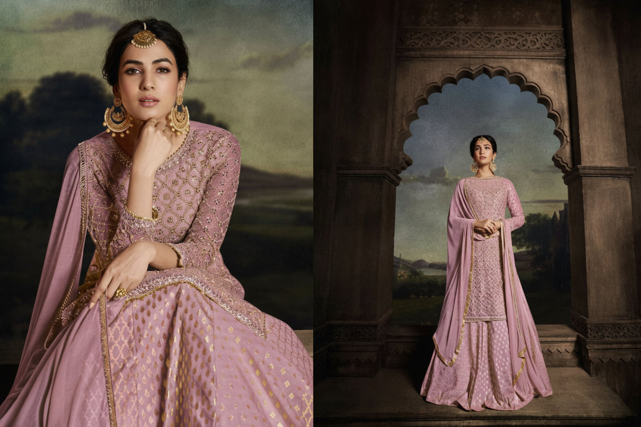 Vouch Moh Colour Plus Designer Suit Set | Premium Festive & Occasion Wear Australia