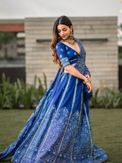 Royal Heritage Silk Lehenga Choli Set Australia | Luxury Wedding Wear