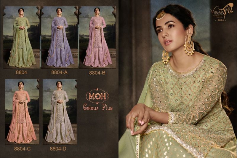 Vouch Moh Colour Plus Designer Suit Set | Premium Festive & Occasion Wear Australia