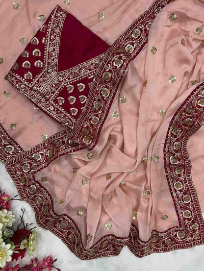 Noor Royale Rangoli Silk Designer Saree Set