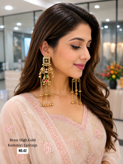 Timeless Kashmiri Heirloom Earrings