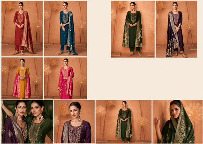 Shiny Silk Salwar Suit Set | Elegant Festive & Party Wear Australia