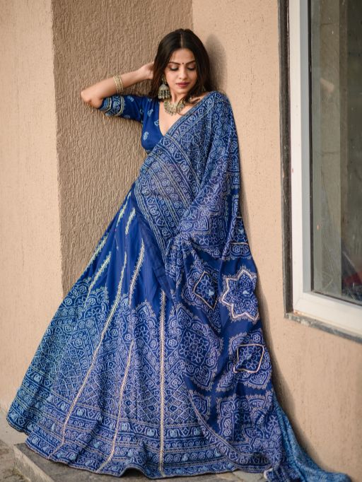 Royal Heritage Silk Lehenga Choli Set Australia | Luxury Wedding Wear