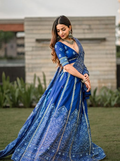 Royal Heritage Silk Lehenga Choli Set Australia | Luxury Wedding Wear