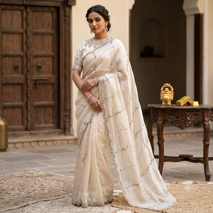 Moonlight Silk Saree
