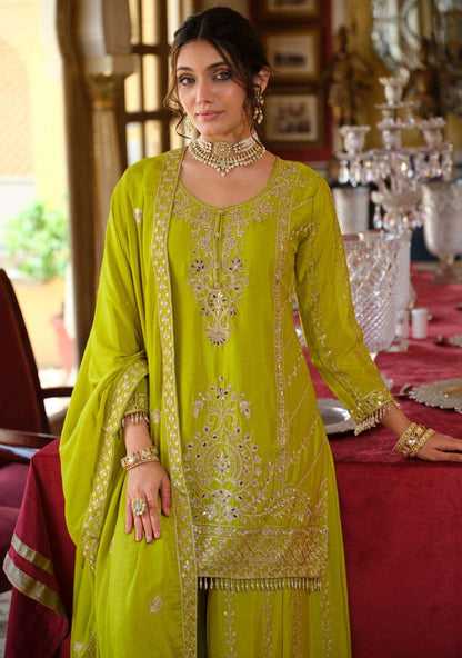 Sundara Noor Luxe Embroidered Palazzo Set