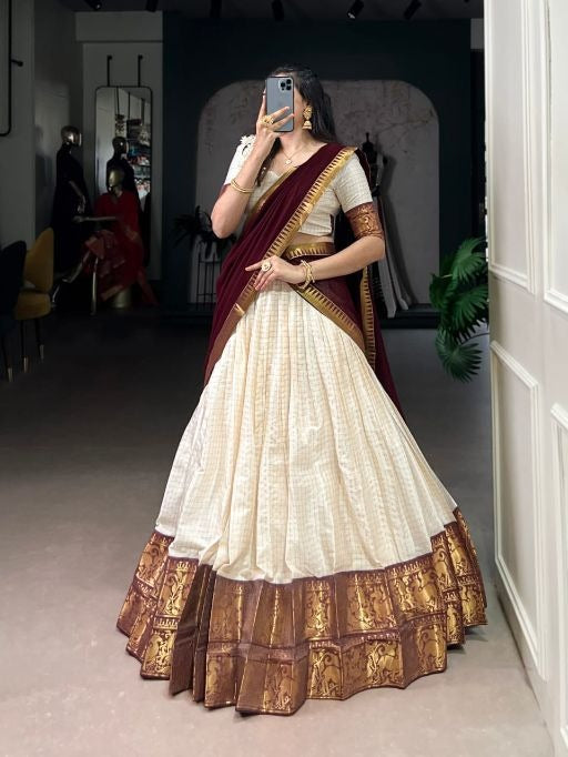 Ivory Zari Royale Lehenga Set Australia | Wedding & Festive Wear