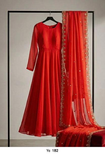 Designer Fox Georgette Occasion Set Australia | Premium Festive Wear