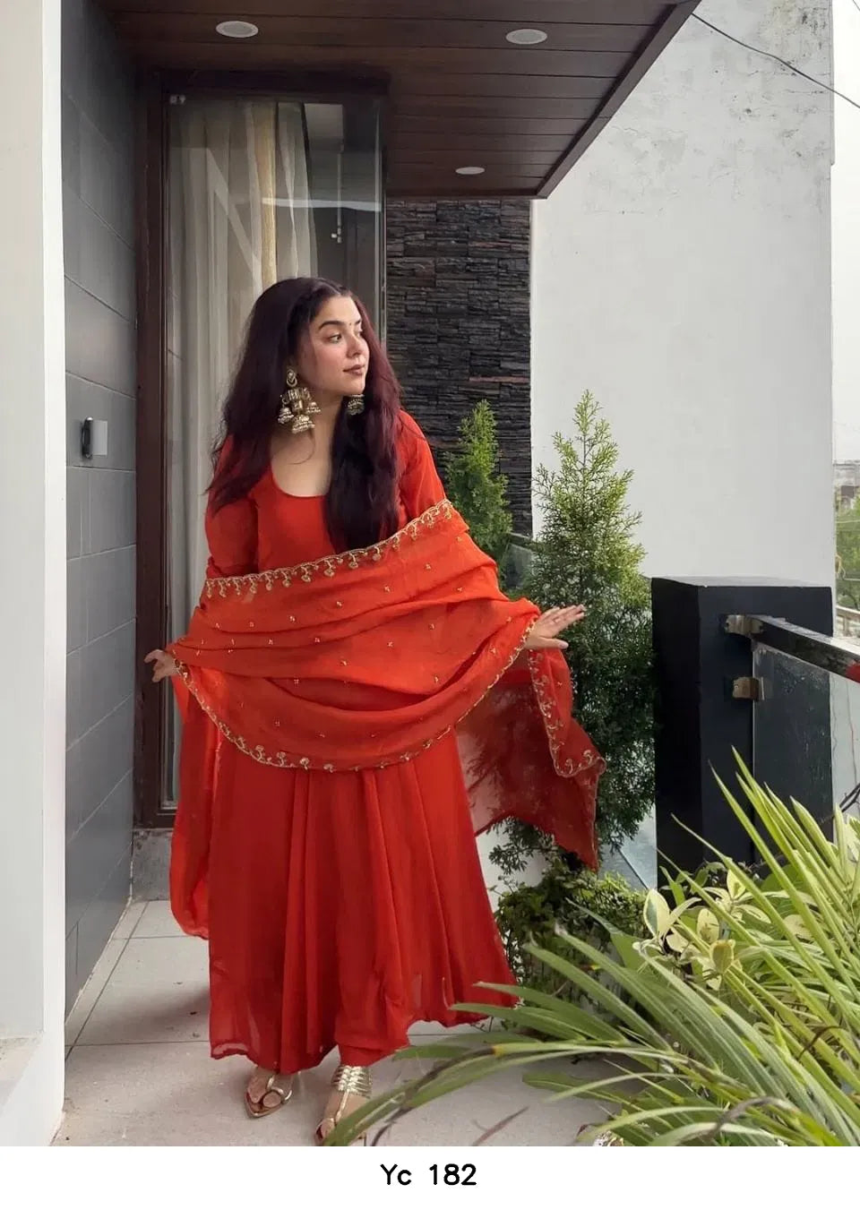 Designer Fox Georgette Occasion Set Australia | Premium Festive Wear